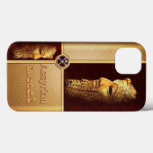 Assyrische Koning Sargon iPhone hoesje (Achterkant (horizontaal))