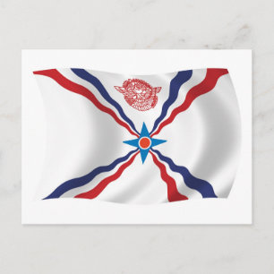 Assyrische Natie Vlag Postkaart