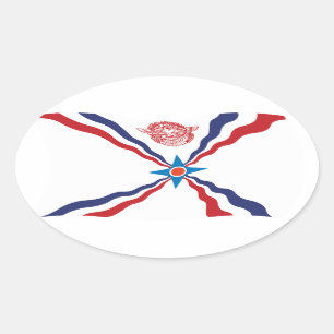 Assyrische Natie Vlag Sticker