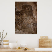 Assyrische soldaten poster (Keuken)
