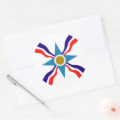Assyrische vlag - Ata d'Ator Stickers (Envelop)