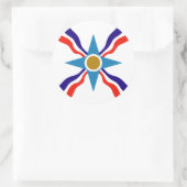 Assyrische vlag - Ata d'Ator Stickers (Tas)
