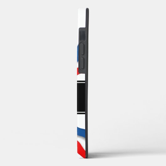 Assyrische vlag Case-Mate iPhone case (Achterkant / Links)