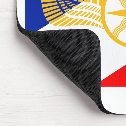 Assyrische vlag, Chaldeaanse vlag, Syrische vlag ( Muismat (Hoek)