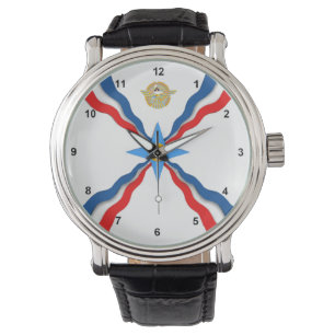 Assyrische vlag horloge