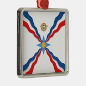 Assyrische Vlag Keramisch Ornament (Rechts)