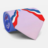 Assyrische vlag stropdas (Opgerold)