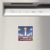 Astana Kazakhstan Voyage Réfrigérateur Aimant Anné (In Situ (Lave-vaisselle))