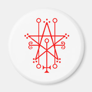 Astaroth Demon Sigil Gothic magnet Magneet