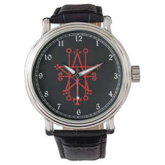 Astaroth Demon Sigil Occult Gothic Horloge