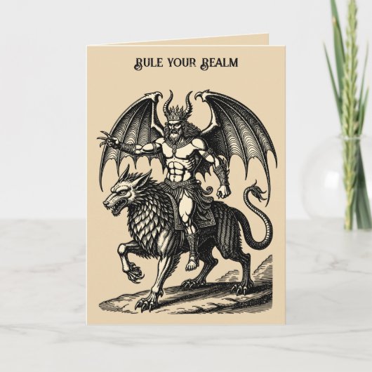 Astaroths Stille Dominion Kaart (Voorkant)