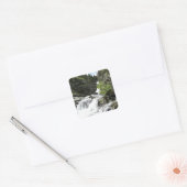 Aster Creek in Glacier National Park Vierkante Sticker (Envelop)