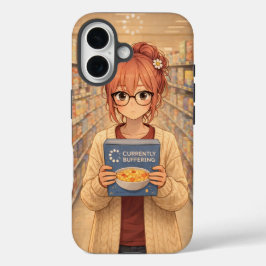 Aster™ Currently Buffering iPhone 16 Case Cute 