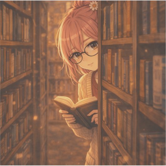 Aster™ Die-Cut Sticker Cute Aest (Devant)