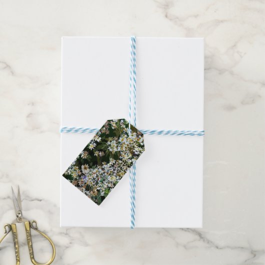 ASTER FLOWERS CADEAULABEL (Met Touw)