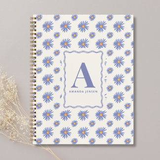 Aster Wilde Bloem Persoonlijk Notitieboek