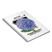 Aster zaadpakket notitieboek (Rechterzijde)
