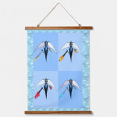 Asterai Hangend Wandkleed (Voorkant)