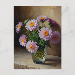 Asterbloemen Briefkaart