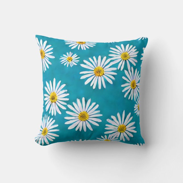 Asterbloemen Kussen (Voorkant)