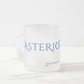 Asterion Noir Frosted Mok v2 (Voorkant links)