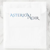 Asterion Noir Sticker (4,5 x 2,7) (Tas)