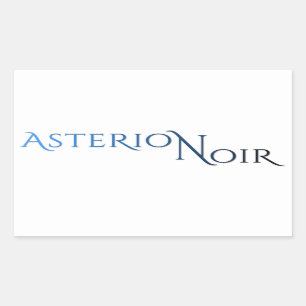 Asterion Noir Sticker (4,5 x 2,7)