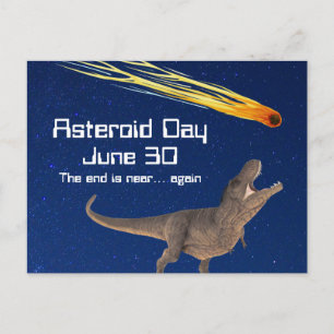 Asteroïde dag 30 juni briefkaart