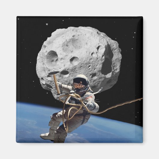 Asteroïde Miner Magneet (Voorkant)