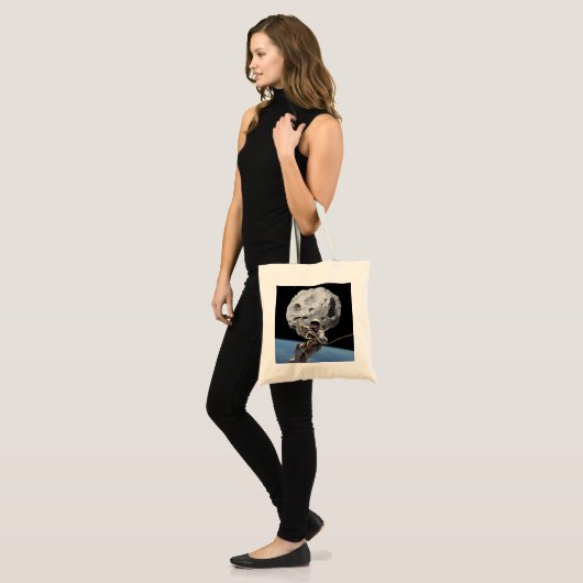 Asteroïde Miner Tote Bag (Voorkant (model))