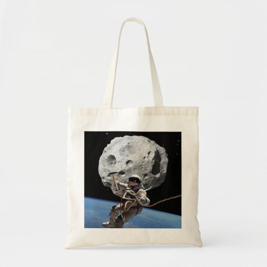 Asteroïde Miner Tote Bag (Voorkant)