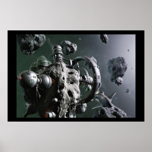 Asteroïde Poster (Voorkant)