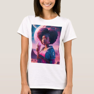 Asteroïden en ijs t-shirt