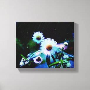 Asters Aglow Enveloppé Imprimantes de toile