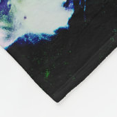 Asters Aglow Fleece Deken (Hoek)