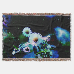 Asters Aglow Throw Blanket Deken