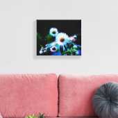 Asters Aglow Wrapped Canvas Prints (Insitu (Woonkamer))