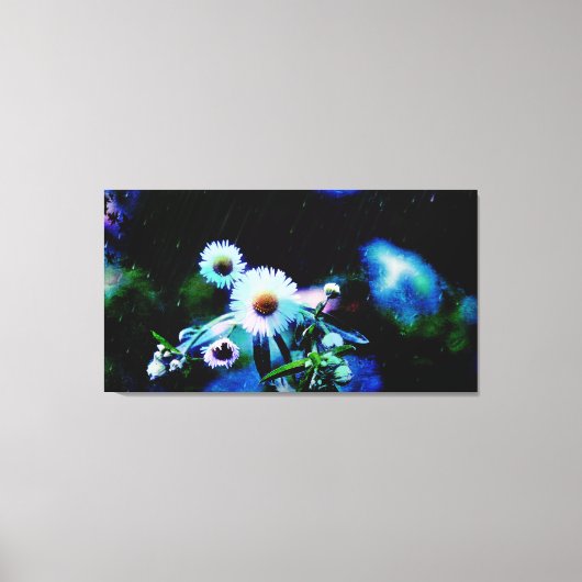 Asters Aglow Wrapped Canvas Prints (Voorkant)