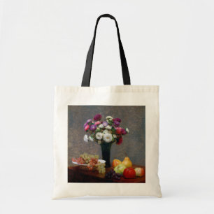 Asters en fruit, Henri Fantin-Latour Tote Bag