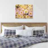 Asters sur toile enroulée (Insitu(Chambre))