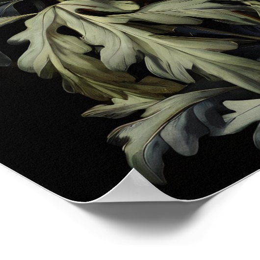 Asters Wildflower Symfonie Poster (Hoek)