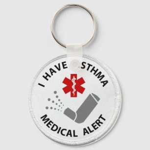 Asthma Alert Sleutelhanger