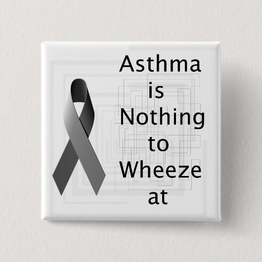 Asthma is niets voor Wheeze in de Button (Voorkant)