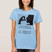ASTHMA IS ...! T-SHIRT (Voorkant)