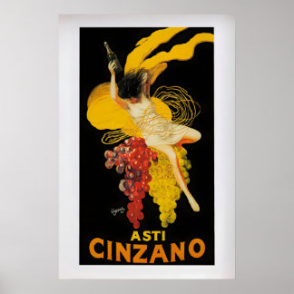 Asti Cinzano by Leonetto Cappiello  Vintage Poster