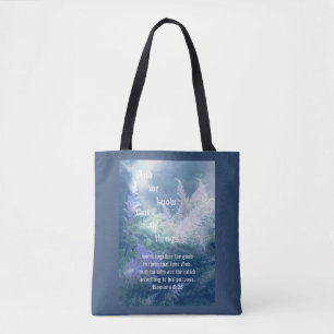 Astilbe Blue Mist Romeinen 8:28 Draagtas