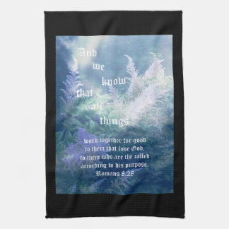 Astilbe Blue Mist Romeinen 8:28 Theedoek