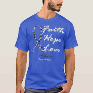 Astma Bewustzijn Geloof Hoop Liefde In Deze Famili T-shirt