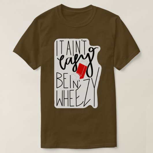 astma t-shirt (Design voorkant)