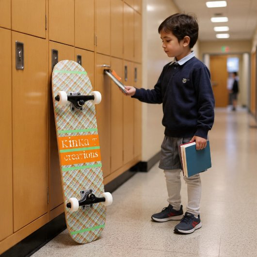 Aston Plaids Skateboard